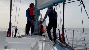 Советские деревянные яхты Л-6 устроили регату в Финском заливе