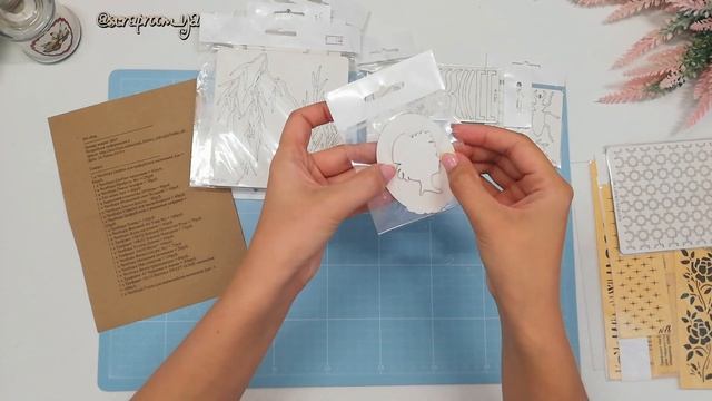 Обзор дизайнерской посылки от Katrin Craft ? /Скрапбукинг смотреть онлайн