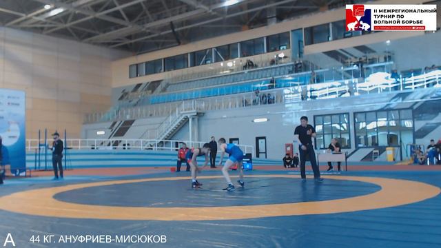Финал 3-5. 44 кг. Ануфриев Гавриил(Оса) - Мисюков Александр (Тулун)