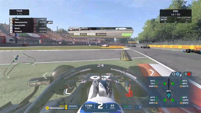 F12021 - Ghosting is sometimes kind ...