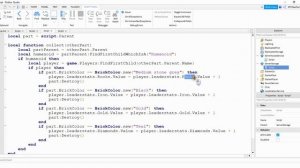 Roblox Studio Tutorial: Mining Game (Collecting Resources)