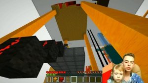 ПРИВЕТ СОСЕД В МАЙНКРАФТ СРАЖАЕМСЯ С ГИГАНТСКИЙ БОССОМ И ТЕНЬЮ В ИГРЕ HELLO NEIGHBOR MINECRAFT