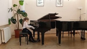 01.2023, Этюд К. Черни-Гермер ч1 этюд №42. Salut d"amour Sir. Edward Elgar, Шаповалова Кира, 10 лет