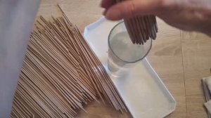 Увлажнение трубочек