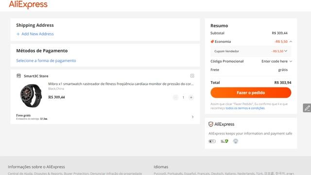 ALIEXPRESS ULTRA PROMOÇÃO / SMARTWATCH AMAZFIT e TICWATCH em PROMOÇÃO! смотреть онлайн