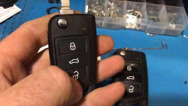 Ремонт замена корпуса Ключа Фольцваген Америка смотреть онлайн