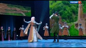 АНСАМБЛЬ "НОХЧО" - ТАНЕЦ "НОХЧИЙЧОЬ" - КРЕМЛЬ - ФЕСТИВАЛЬ "ТАНЦУЙ И ПОЙ, МОЯ РОССИЯ!""