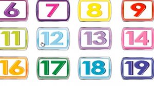 Английский детям. Числительные от 1 до 20 на английском языке. Learn #numbers from 1 to 20