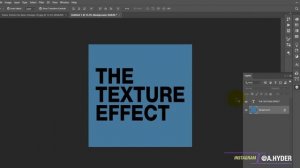 Text Texture Effect in Adobe Photoshop 2020 Tutorial in Urdu/हिंदी | Aleez Designs