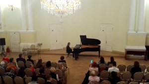 "Простая песенка" Р. Глиэр