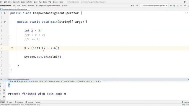 Tricky Interview Question | Why Compound Assignment Operator In Java Doesn't Require Casting