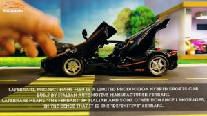 Ferrari LaFerrari 1:32 Diecast Car Review #mrrescue #miniatureautomobiles #innorative #3dbotmaker