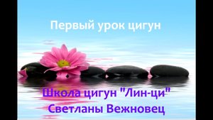 Цигун. Первый урок видеокурса. Практика..mp4