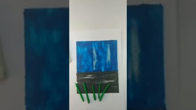 Тюльпаны - картина в технике пластилинография смотреть онлайн