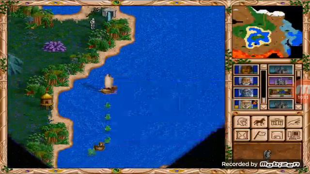 Heroes 2: карта Ржавый альянс