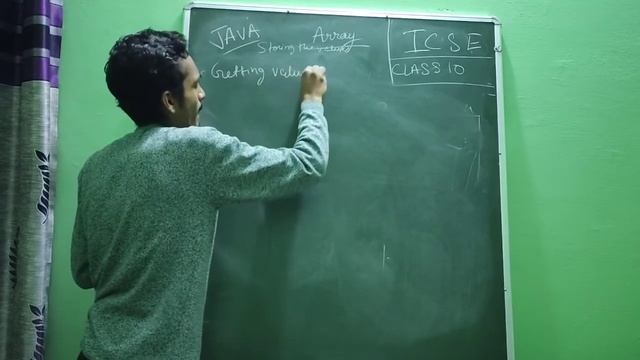 Array declaration and initialization || User input in array || Arrays in Java Part 2 || ICSE Class1