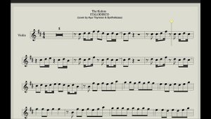 The Kolors - Italodisco ( Playback & Score for Violin, Piano, Guitar, Accordion) Backing Track inc