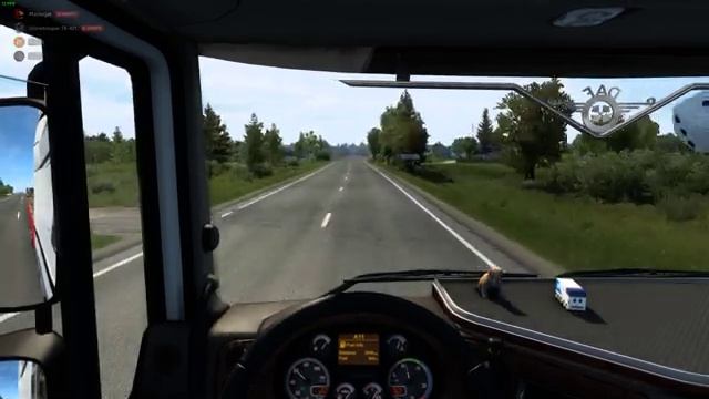 Euro Truck Simulator 2. СПБ - Рен. Конвой через всю Европу без навигатора, ч.1 смотреть онлайн