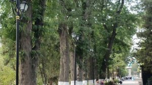 Uzbekistan Tashkent парк БОБУРА