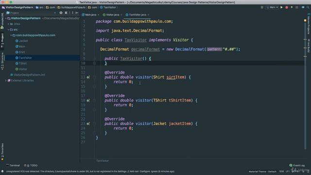 2  The Visitor Design Pattern   Cont