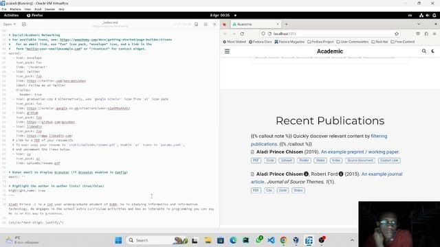 Третий этап индивидуального проекта.