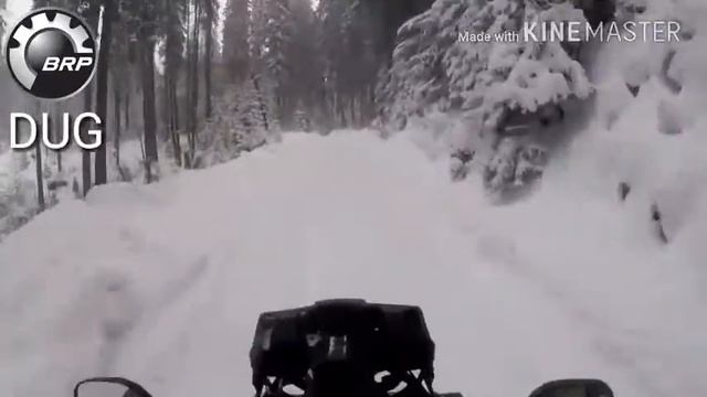 Поездка на квадрике зимой.Шок!!! смотреть онлайн