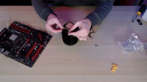 How to install an Aerocool Mirage 5 CPU Cooler.