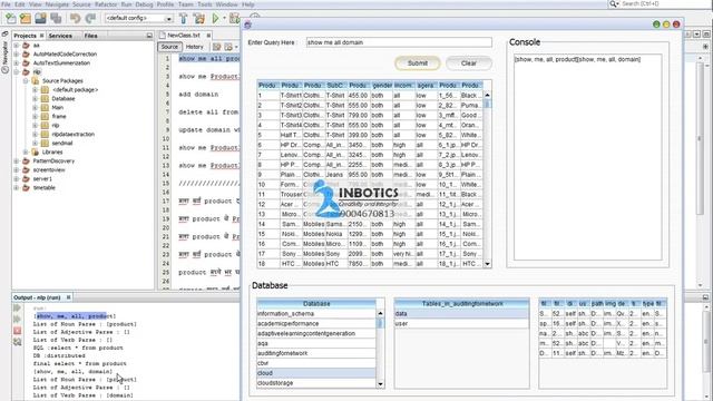 NATURAL LANGUAGE PROCESSOR BASED SQL ENGINE