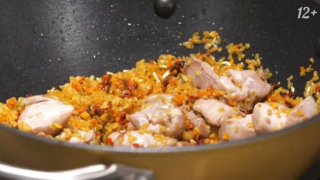 Плов из булгура с тыквой. Традиционное турецкое блюдо по легкому рецепту от бренда Yelli
