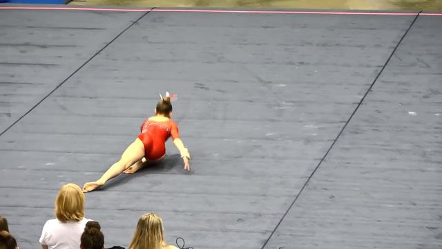 Whitney Bjerken | 1st Level 10 Gymnastics Meet after Elbow Surgery | All Around Champion смотреть онлайн