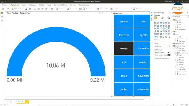 Como Criar Visual de Indicador no Power BI смотреть онлайн