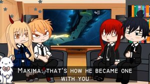 Chainsaw man react to Denji | Chainsaw man reaction | Chainsaw man Gacha Life| Gacha Club