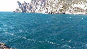 Крым, Новый Свет 2021. Сквозной грот на тропе Голицына открыли для всех. Любуемся морем и гротом