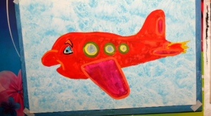 Как нарисовать самолетик