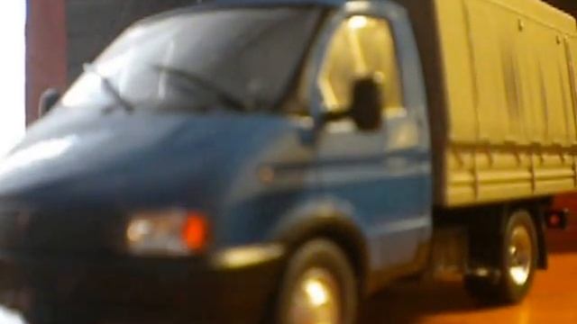 ГАЗ 3302 ГАЗель АЛ СССР России №181 1/43 1993 год смотреть онлайн