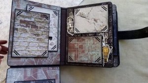 Мужской альбом. Альбом для мужа. Скрапбукинг.