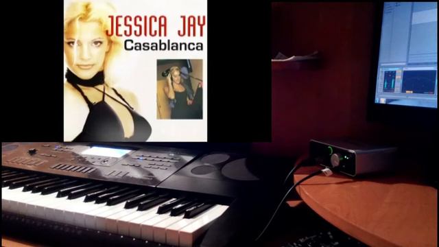 Jessica Jay - Casablanca (REMIX 2016) на синтезаторе CASIO CTK-7200 смотреть онлайн