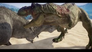 Vastatosaurus Rex in Jurassic World Evolution - New Mod Hunt, Fight & Breakout Skills