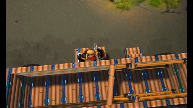 Scrap Mechanic survival самая лучшая машина для добычи дерева