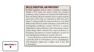 Do Monsters Have Proficiency Ranks in Skills and Perception? (Pathfinder 2e Rule Reminder #115)