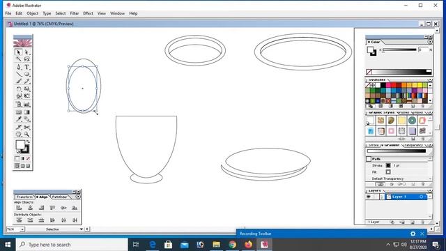 how to draw a coffee cup in illustrator | swift learn смотреть онлайн