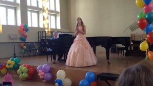 Юлия Мартынова 13 лет Мендельсон На крыльях чудной песни