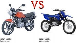 Suzuki GS 125 vs Yamaha TT R 125 Test specification comparison