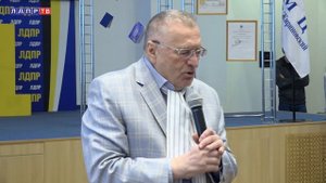 В. В. Жириновский выступил перед студентами Института Мировых Цивилизаций