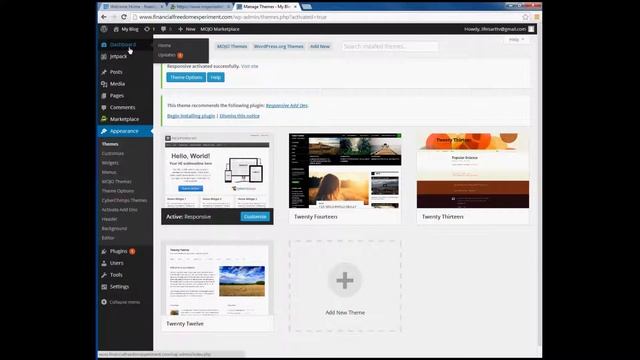 Create a Wordpress Website with Photo Gallery in 7 Minutes смотреть онлайн