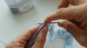 Платье для девочки 6 - 7 лет. ( вяжем крючком)