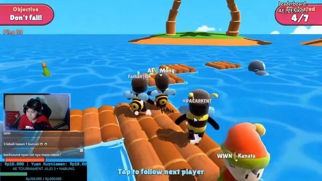 GILAK!!! BUG TERBANG DI MAP SPACE RACE!!! - Stumble Guys Indonesia #55 смотреть онлайн