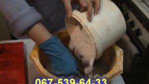 Как сделать декоративный камень с помощью полиуретановых форм.