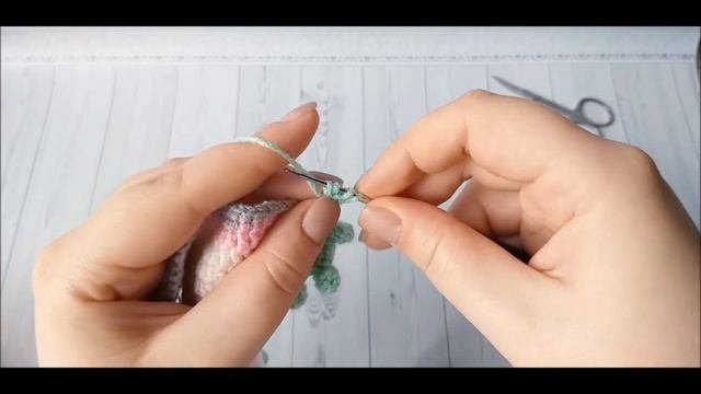 Обвязка пом-пончиками.  Самая классная обвязка!!!