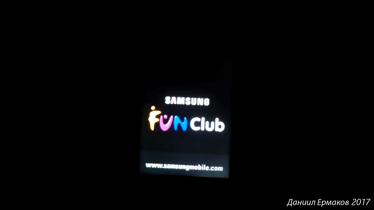 Samsung SGH-D900 FUN Club Заставка включения (2006-2007)